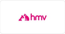 Pink HMV Logo.